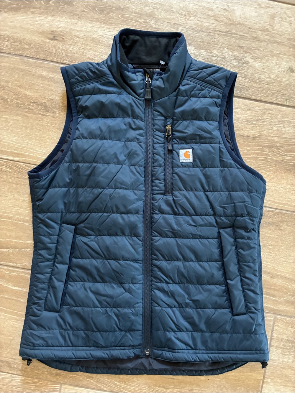 Carhartt Women's Dark Blue Quilted Puffer Vest